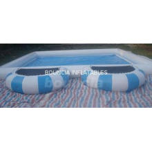 210D Coated Nylon Inflatable Water Pool IP32 Used in front